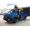 Buy cheap 6 Wheel Truck Mounted Hydraulic Crane , 5 Tons XCMG Powerful Truck Mounted Knuckle Boom Cranes from wholesalers