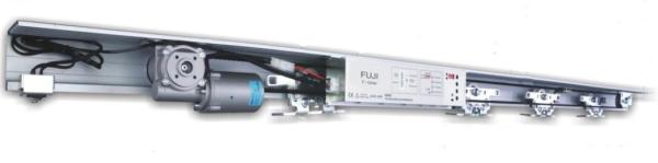 Buy cheap 4200MM Rail Aluminum alloy Commercial Automatic Sliding Doors Silvery white from wholesalers
