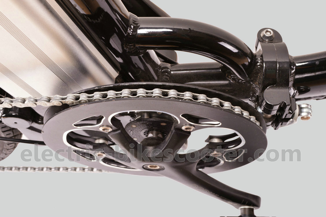 48V 500W Electric Folding Bike , Lightweight Folding Electric Bicycle 35km/h