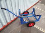Welded 200Kg Double Wheel Barrow Trolley Metal Fab Products