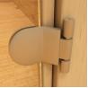 Buy cheap OEM Sauna Door Hinge Chrome from wholesalers