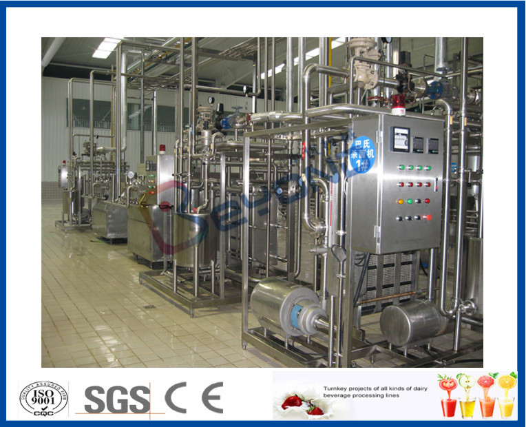 2000LPH thick texture greek Yogurt Making Equipment , 150 - 600kw Industrial Yogurt Maker