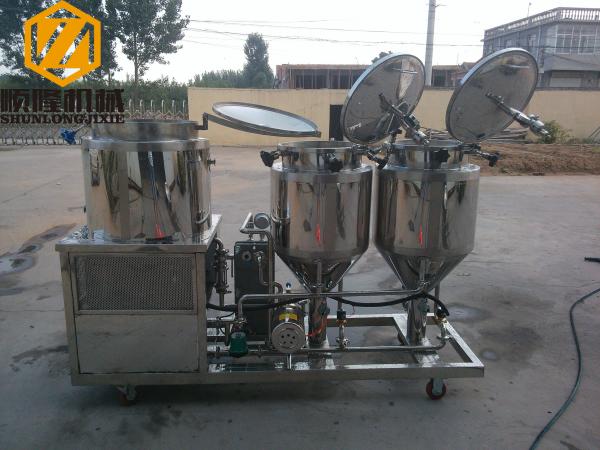 Buy cheap 2 - 4 Vessels Home Brewing Equipment Flexible / Steel Auger Malt Milling Unit from wholesalers