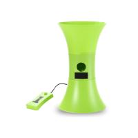 Buy cheap Easy Assemble Table Tennis Robot Spin Forward Serve Balls PVC Material Green product