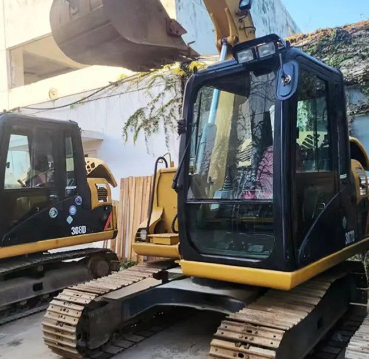 CAT Original Used CAT 307D Excavators 7 Ton Construction Machine Diggers For Sale