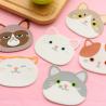 Buy cheap CM-005Cute Cartoon Cat Cup Coasters Mats Silicone Rubber Coaster HEATER from wholesalers