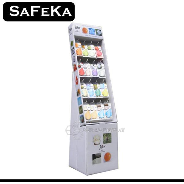 Buy cheap Corrugated Cardboard Supermarket Retail Free Standing Display advertising cartoon stand from wholesalers