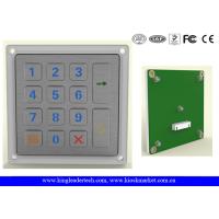 Buy cheap 14 Keys Smart Door Entry Keypad / Stainless Steel Outdoor Keypad IP65 product