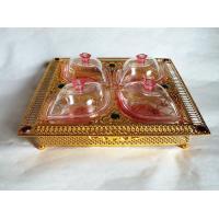 Buy cheap Multifunctional metal frame square shaped platter product
