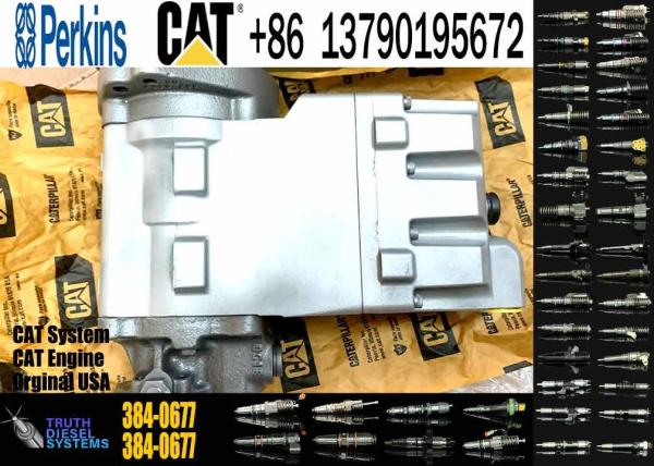 Excavator spare parts 384-0677 engine C7 C9 Fuel Injection Pump 3840677 For