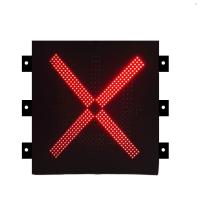 Buy cheap NTCIP LED Lane Control Signs Red Cross Green Arrow Safety Signal product