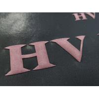 Buy cheap Custom 3D Puff Foam Garment Embossed Sticker Clothing Logo Heat Press Labels for product