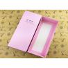 Buy cheap Die Cut Rectangle Rigid Setup Boxes , Lidded Cardboard Boxes Hot Stamping Finishing from wholesalers