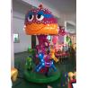 Buy cheap Coin Operated Carousel Kiddie Ride Sika Deer Scratch Resistant Thick Material from wholesalers