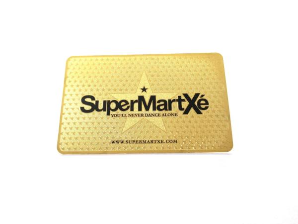 Buy cheap 0.3mm Thickness SS Metal Business Name Cards Customized Luxury Gold Plated from wholesalers