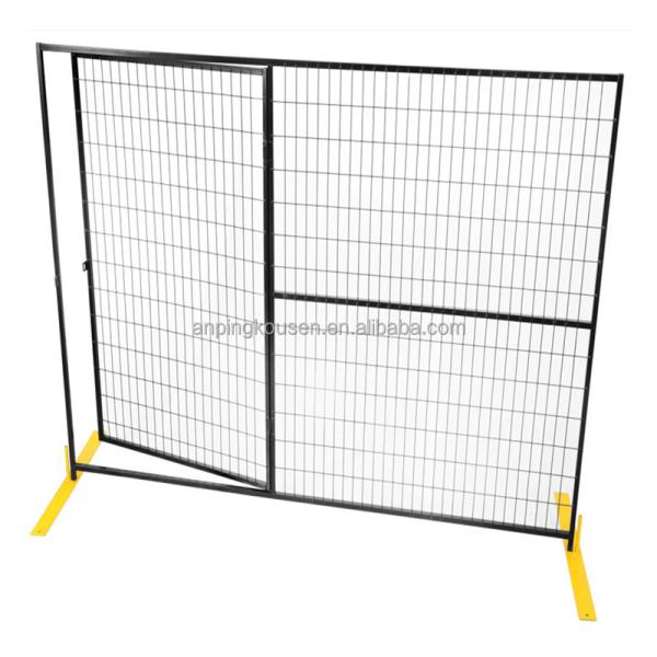 Buy cheap Metal Type Steel Canada Market 6' x10'ft Construction Site Galvanized Temporary Fence from wholesalers