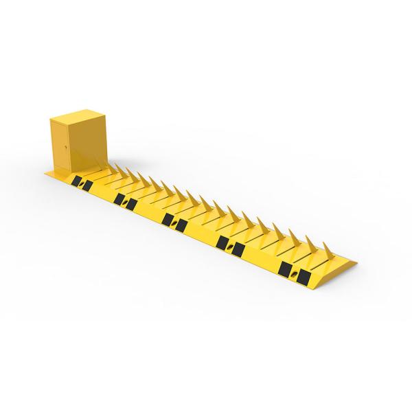 Remote Control Tire Breaker Tyre Killer 220V 110V Yellow Black Color For Roadway