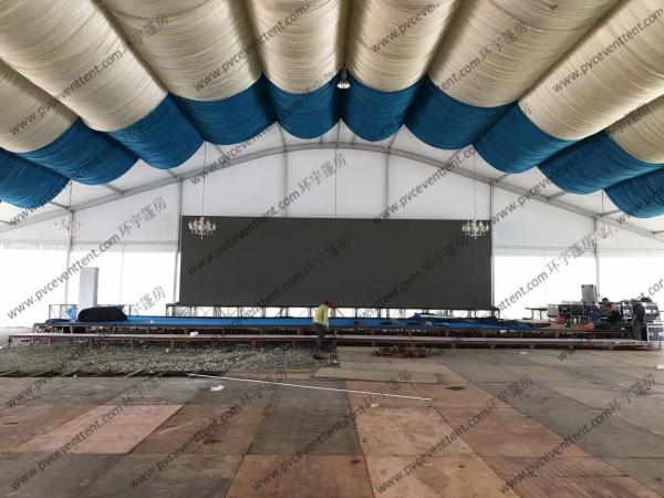 Buy cheap Wedding Tent with White PVC Cover Aluminum Frame and Luxury Decoration for Sale from wholesalers