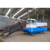 Buy cheap 5m length, 95KW ,2500m3,Aquatic Weed Harveting Boat With Storage Tipper Body For product