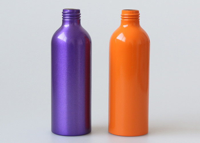 Cosmetic Mist Aluminum Spray Bottle Perfume Packaging Shiny White Colorful