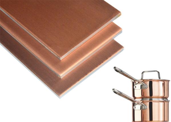 Buy cheap High Bonding Rate 1500mm 3mm Copper Clad Steel Sheet from wholesalers