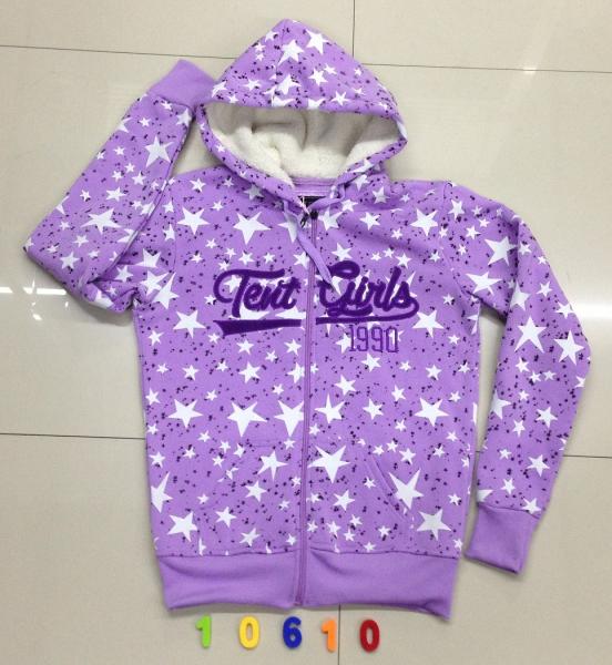 Buy cheap 10610 Lady's knitting swearshirt Jacket/coat from wholesalers