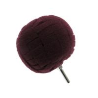 Buy cheap Bordeaux Red 80mm Car Wash Sponge Ball For Car Wax And Car Polishing product