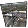 Buy cheap 316 304 Stainless Steel Metal Baking Tray Rack Trolley For Commercial Use from wholesalers
