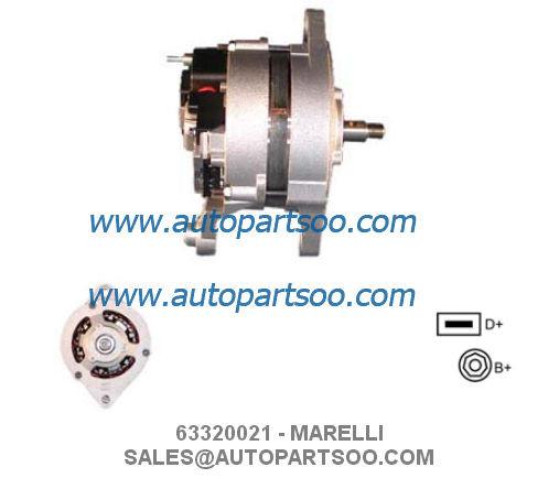 Buy cheap 63307208 63320021 - MARELLI Alternator 12V 55A Alternadores from wholesalers