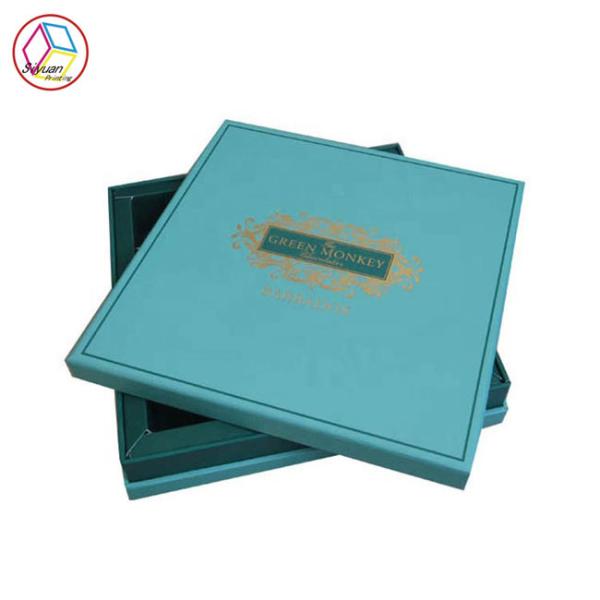 Buy cheap Festival Chocolate Sweet Gift Boxes Green Color CMYK Pantone Printing from wholesalers