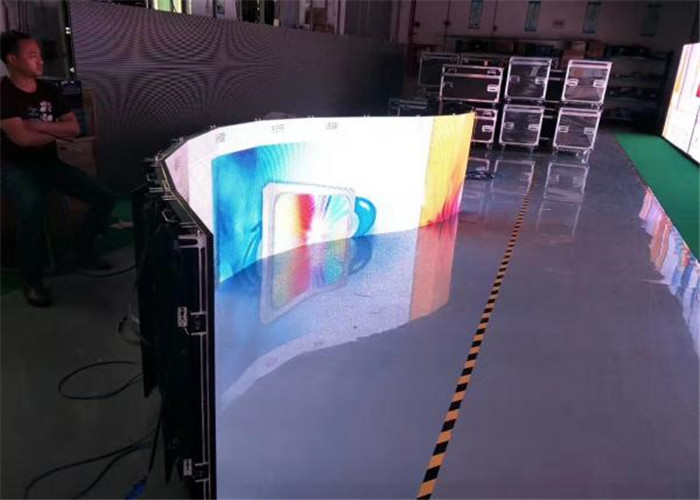 Super HD P2.976 Indoor Rental LED Display 3840Hz Refresh Frequency Die Casting Aluminum Cabinet
