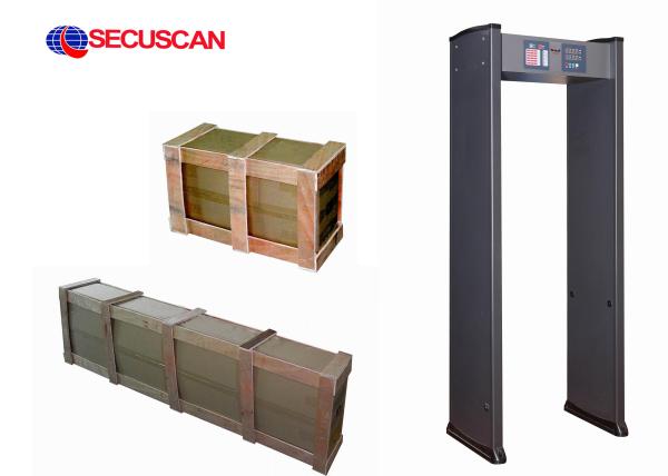 Buy cheap Security high sensitive walk through metal detector at airports to find knife weapons from wholesalers