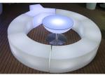 Commercial Led Table And Chairs Light Up Patio Furniture IP54 2-4 Mm Thickness