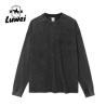 Buy cheap All Over Print 100%Cotton Streetwear Kitted Embroidery Knitted Custom Khaki Men's Hoodies & Sweatshirts from wholesalers