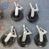 Buy cheap Transportation Brak Type Caster Wheel Caster 200/250kg Load 50mm Steel Treaded Stem from wholesalers