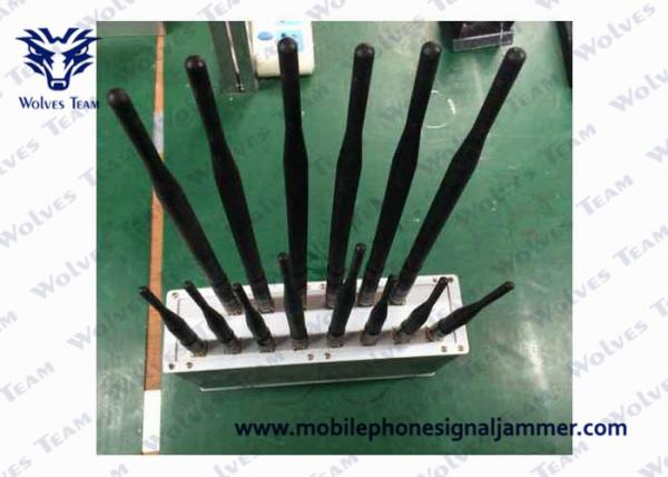 Buy cheap Desktop 16 Bands Cell Phone Jammer Operating Temp -20℃ To 50℃ For Moible Phones from wholesalers