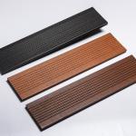 Eco Forest Outdoor Durable Strand Woven Bamboo Flooring Carbonized Solid Bamboo