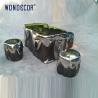 Buy cheap Modern Indoor Metal Art Stainless Steel Table And Chair Sculpture from wholesalers