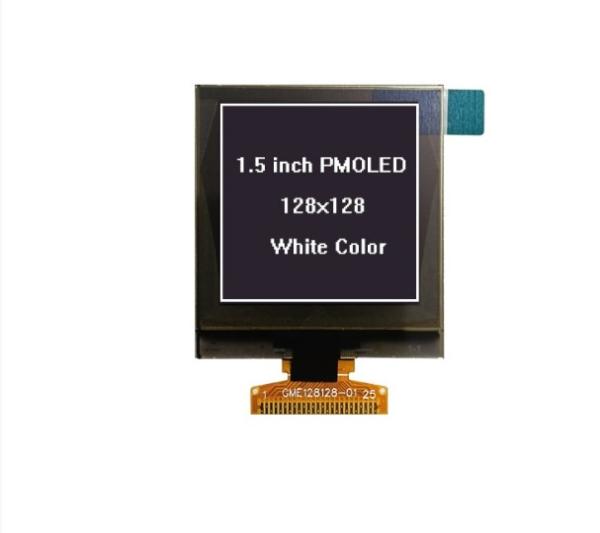 Buy cheap 128x128 1.5'' Small Square White Mono OLED Display 25Pin SSD1107 Monochrome PMOLED from wholesalers