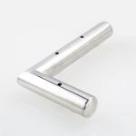 Modern Design Brushed Metal Sofa Legs L Shape Stainless Steel Furniture Leg