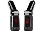 Professional Grade Bluetooth Car Charger Full Frequency FM Transmitter