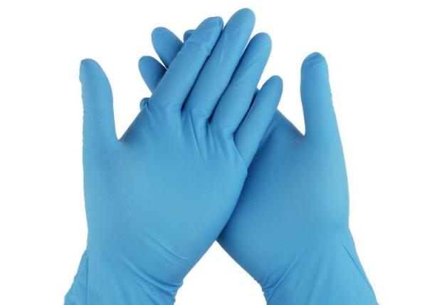 Buy cheap Flexible Disposable Latex Glove Powder Free used For Touch Detection from wholesalers