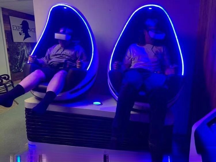 Dreamland Virtual Reality Cinema 2 Player 9D VR Egg Cinema Multiplayer Equipment VR Simulator