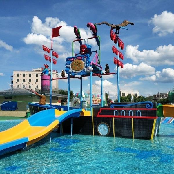 Buy cheap Pirate Ship Water Slide Family Water Play Equipment Large Capacity from wholesalers