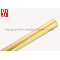 Buy cheap CTT 25 Micron Matte Gold Foil For PP Synthetic Paper product
