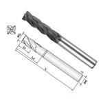 Buy cheap 1 Flute Solid Tungsten Carbide End Mills Square For Graphite from wholesalers