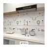 Buy cheap Waterproof Peel and Stick Wall Tile Stickers for Kitchen Backsplash Decor Geometric Pattern Heat Insulation from wholesalers