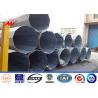 Buy cheap 12M Electric Steel Power Distribution Pole Galvanized Hot Dip from wholesalers