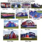 Large Inflatable Flushing Equipment Obstacle Course Inflatable Big Bowl