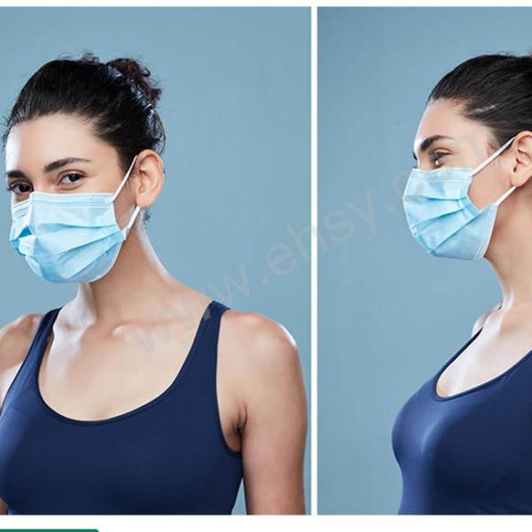 Buy cheap 3 Ply Nonwoven FDA Single Use Face Mask from wholesalers